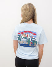 Load image into Gallery viewer, Ole Miss Rebels Campus Drawing Script in Chambray