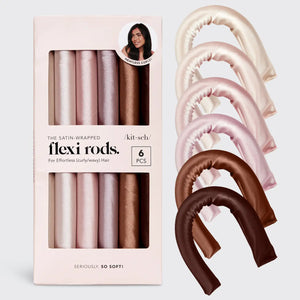 Kitsch Satin Wrapped Flexi Rods