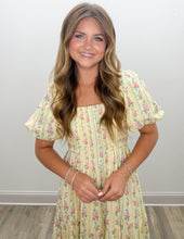 Load image into Gallery viewer, Love Life Floral Smocked Dress