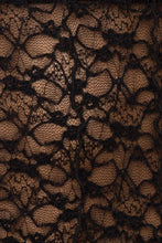 Load image into Gallery viewer, Your Smiling Face Sheer Lace Top in Black