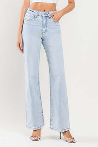 When Your Eyes Close Super High Rise Flare Jeans