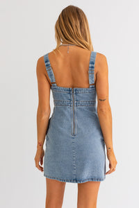 Stars Are Aligned Denim Dress