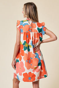 Here for the Sunshine Floral Dress