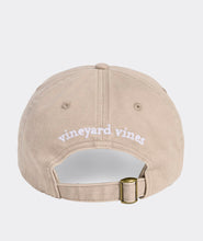 Load image into Gallery viewer, Vineyard Vines Garment Washed Classic Baseball Cap in Khaki