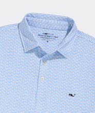 Load image into Gallery viewer, Vineyard Vines Printed Sankaty Polo in Bonefish Jake Blue