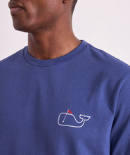 Load image into Gallery viewer, Vineyard Vines Golf Flag Short Sleeve Tee in Moonshine