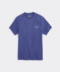 Vineyard Vines Golf Flag Short Sleeve Tee in Moonshine