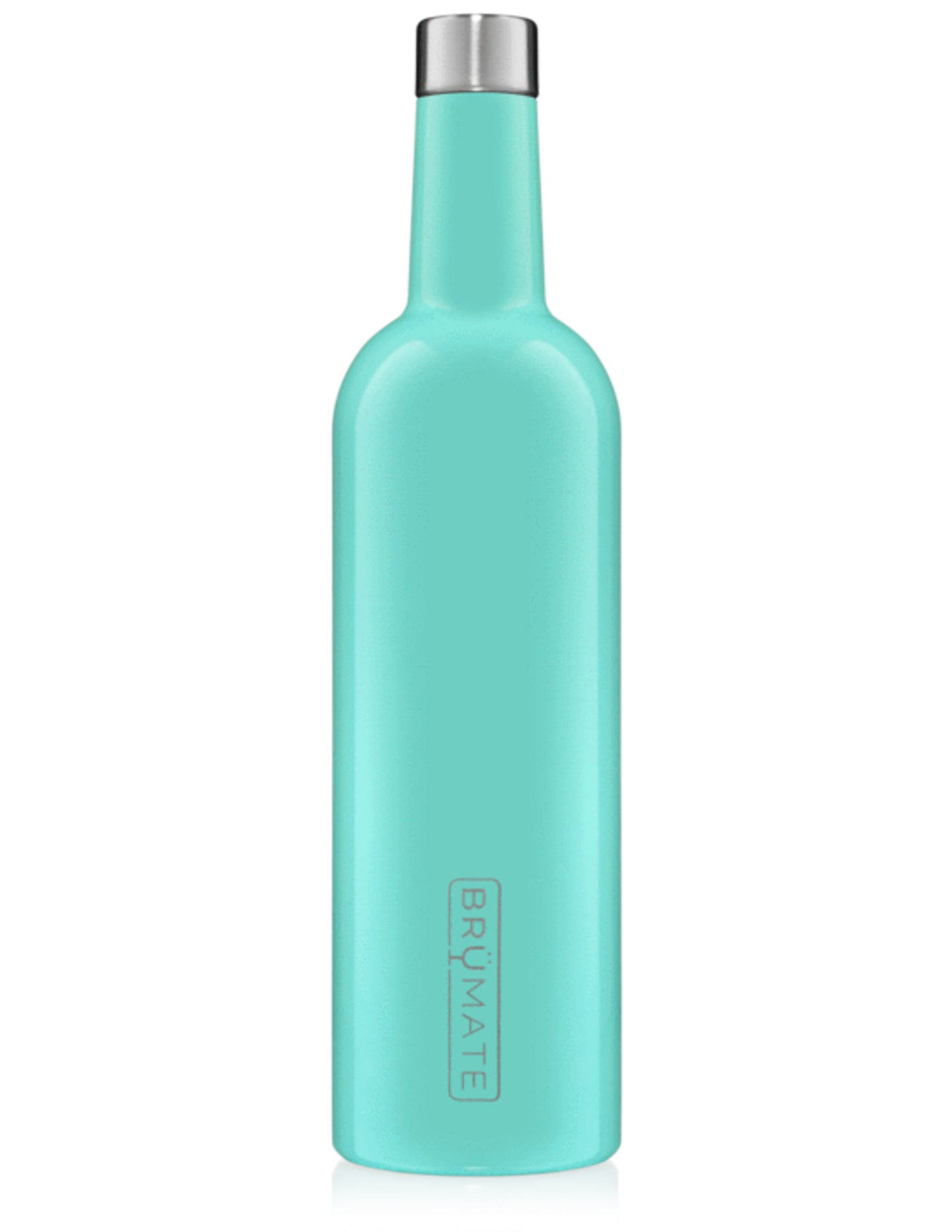 BruMate WINESULATOR 25oz Wine Canteen Aqua