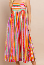 Load image into Gallery viewer, I Came to Dance Striped Midi Dress