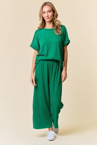 Boho Breeze Pant Set Kelly Green