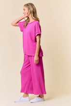 Load image into Gallery viewer, Boho Breeze Pant Set Magenta