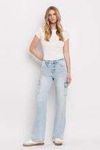 Load image into Gallery viewer, Drifting Back Together Super High Rise Cargo Jeans