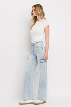 Load image into Gallery viewer, Drifting Back Together Super High Rise Cargo Jeans