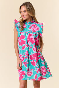 Let's Dance Together Floral Dress