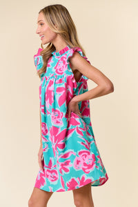 Let's Dance Together Floral Dress