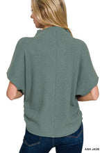 Load image into Gallery viewer, One of Them Girls Mock Neck Sweater Top &amp; Pants Set in Ash Jade