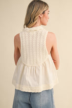 Load image into Gallery viewer, In My Business Collared V-Neck Top