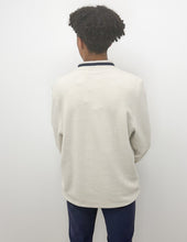 Load image into Gallery viewer, Vineyard Vines Bonfire Fleece Quarter-Zip in Stone
