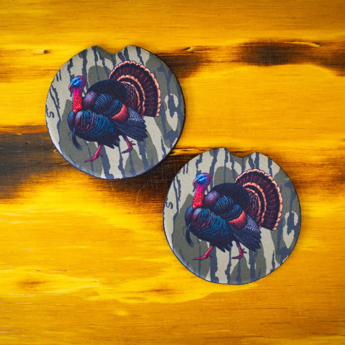 Scent South Turkey Lowland Camo Car Coasters