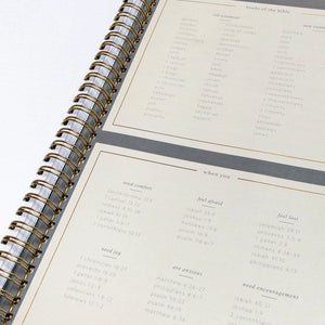 Church Notes Navy Notebook