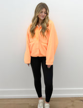 Load image into Gallery viewer, Free People Hit The Slopes Jacket in Neon Clementine