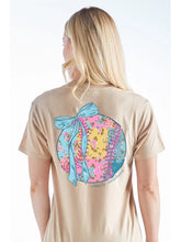 Load image into Gallery viewer, Simply Southern Patch Softball With Bow SS Tee