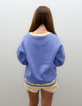 Load image into Gallery viewer, Lulu Mac Social Society Sweatshirt in Lavender/Butter