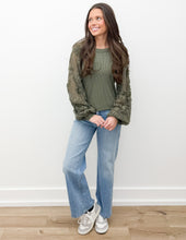 Load image into Gallery viewer, Swear I'll Be Back Wide Leg Jeans