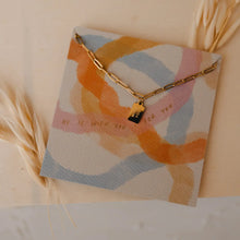 Load image into Gallery viewer, With You Mini Tag Necklace