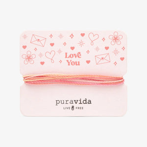 Puravida Love You Bracelet Card