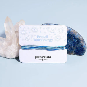 Puravida Protect Your Energy Bracelet Card