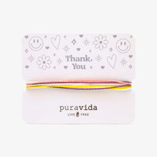 Load image into Gallery viewer, Puravida Thank You Bracelet Card