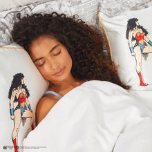 Load image into Gallery viewer, Wonder Woman x Kitsch King Satin Pillowcase Believe in Wonder