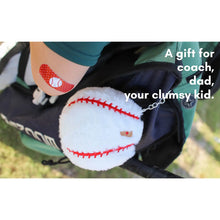 Load image into Gallery viewer, Baseball BooBoo Ball USA Keychain