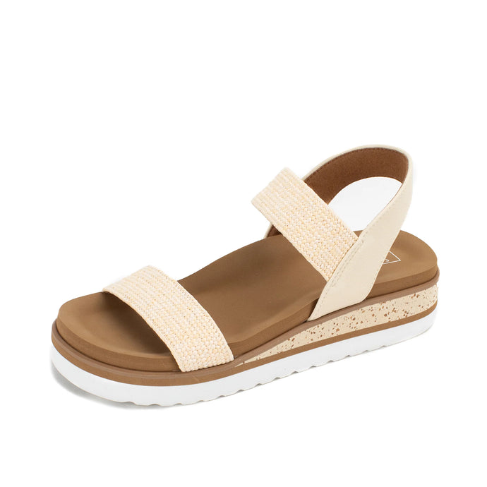 Terry Flatform Sandals