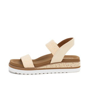 Terry Flatform Sandals