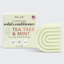 Load image into Gallery viewer, Kitsch Tree Tree &amp; Mint Anti Dandruff Clarifying Conditioner Bar