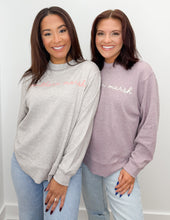 Load image into Gallery viewer, Southern Marsh Terra Textured Vintage Sweater in Camellia