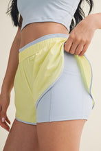 Load image into Gallery viewer, Sure Ain't Nothing Double Layer Shorts in Lemon