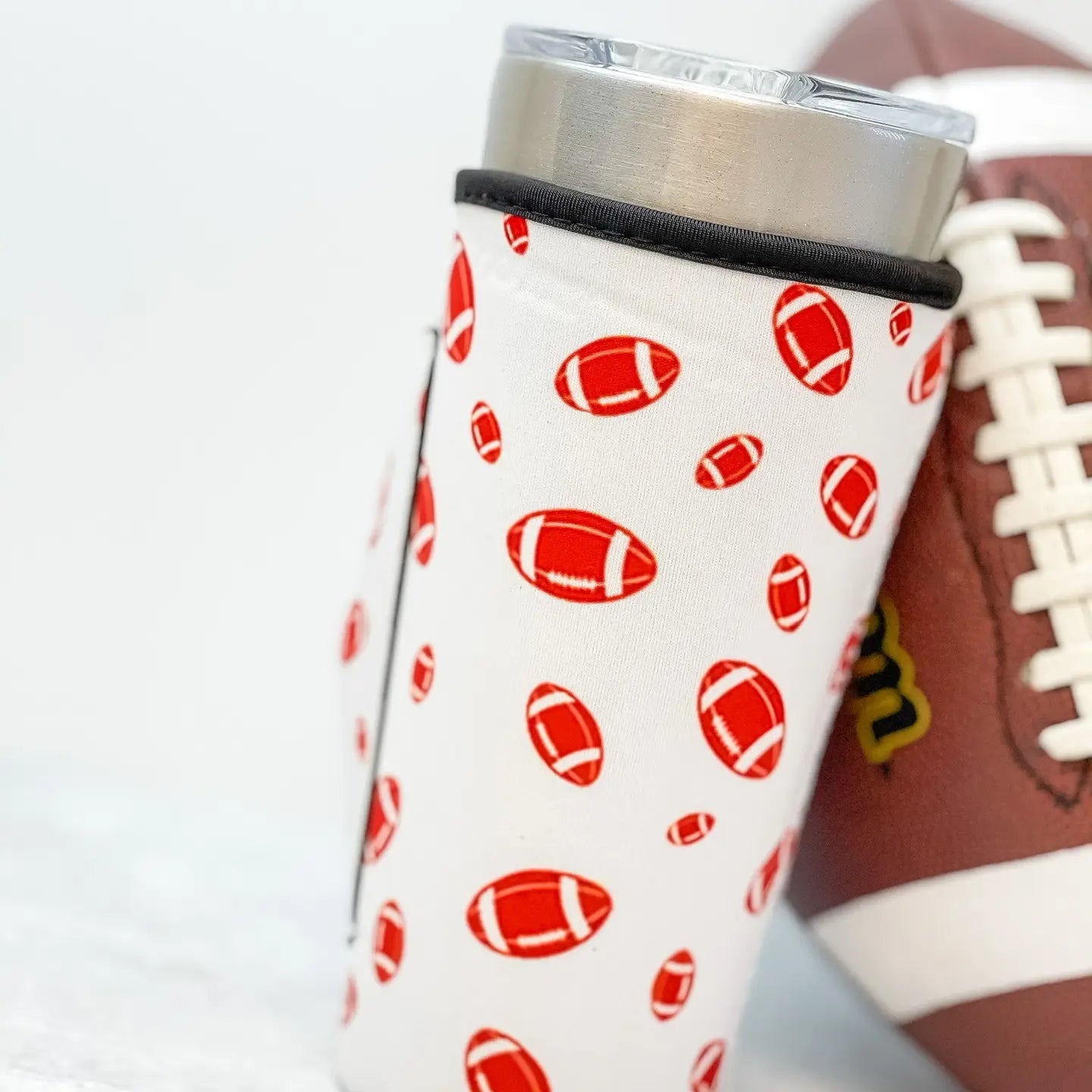 Football Insulated Koozie