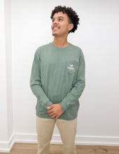 Load image into Gallery viewer, Southern Point Co. Camo Logo LS Tee