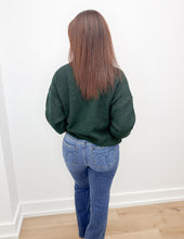 Load image into Gallery viewer, Flying Duck Knit Sweater in Deep Forest