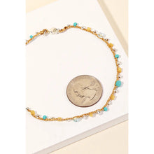 Load image into Gallery viewer, Braided Bead Anklet