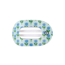 Load image into Gallery viewer, Teleties Large Flat Round Clip-Blue Marigold