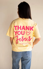 Load image into Gallery viewer, Thank You Jesus SS Tee
