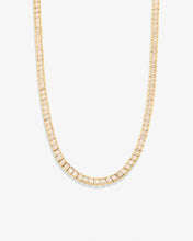 Load image into Gallery viewer, Bryan Anthonys Mom Baguette Tennis Necklace