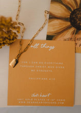 Load image into Gallery viewer, All Things Mini Tag Necklace