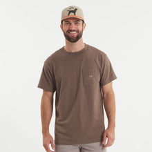 Load image into Gallery viewer, Southern Marsh Duck Originals SS Tee in Carajillo Brown