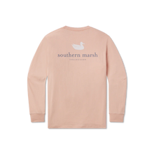 Load image into Gallery viewer, Southern Marsh LS Authentic Tee Terracotta