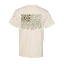 Load image into Gallery viewer, Southern Fried Cotton Old School USA SS Tee